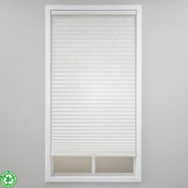 Eclipse Light Filtering Cellular Window Shade - Cordless Honeycomb Shades, Stylish Window Covering, Easy Lift System, Blinds for Windows, Pet & Children-Safe, 59 W x 48 L, White
