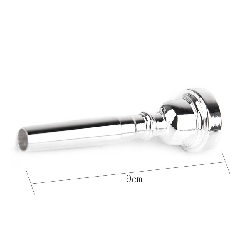 トランペット マウスピース　3C　練習用 (シルバー)