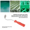 Fiberglass Roller Bubble Paddle Tool Aluminum Alloy Bubble Roller With