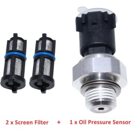 Unbranded "Engine Oil Pressure Sensor with Filter for Chevy, GMC - 12673134"