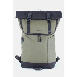 Himawari Waterproof Canvas Backpack Bag for Men and Women - Color: Light Gray, Size: One Size