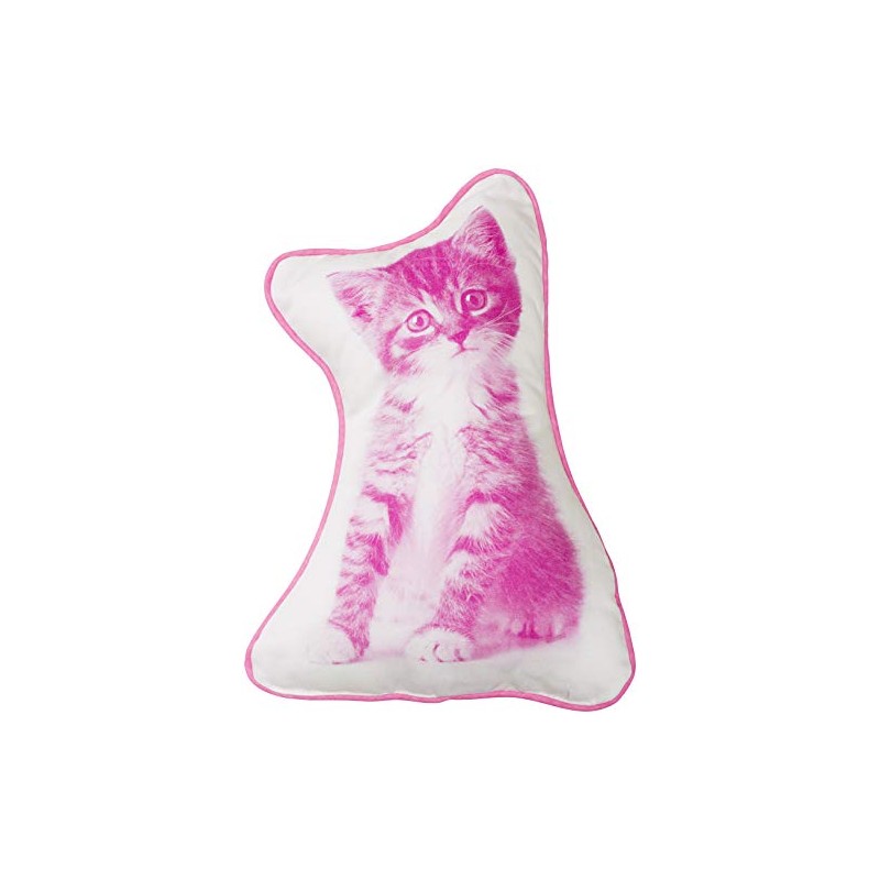 Gouchee Home Sweethearts Cats Cushion, Pink