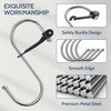 Sopito Hooks for Hanging, Large, Pack of 8 S Hooks