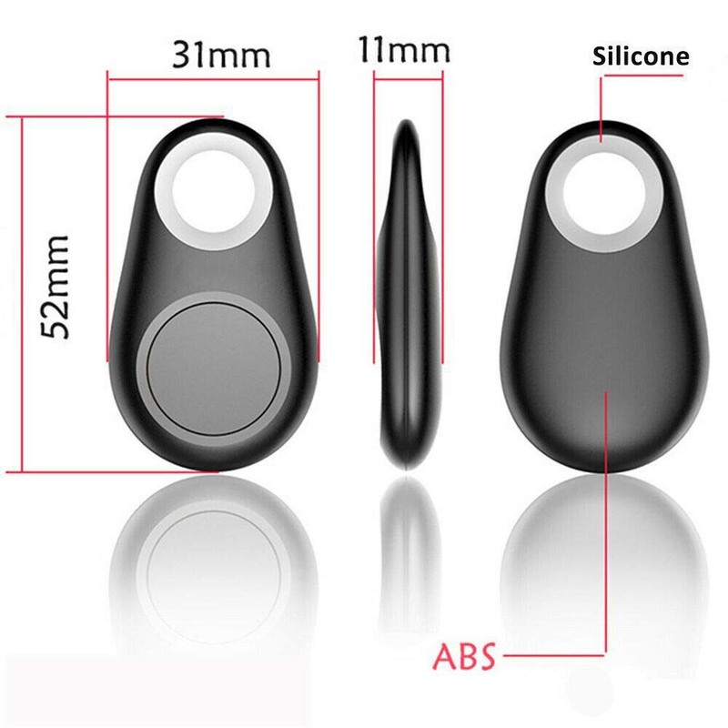 Riloer Mini Smart Bluetooth 4.0 GPS Tracker Finder, Suitable for