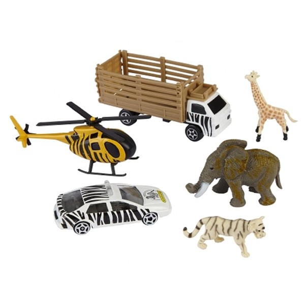 Ravensden Large Wild Animal Playset - One sent at random