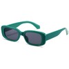 kimorn Rectangle Sunglasses for Women Men Trendy Retro Fashion Sun