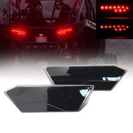 Atubeix LED Taillights Rear Brake Lamp Assembly for Polaris RZR 900 XP 1000 4 XP 1000 S 900 XP XP 4 XP 4 1000 Turbo 2014-2019 2pcs, polaris rzr 1000 xp accessories (Black)