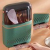 Wall Mounted Chopstick Holder Multifunctional Dustproof Drainage Kitchen Utensil Organizer