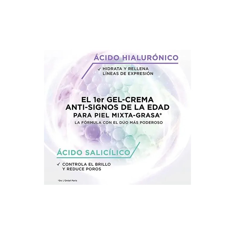 Kit Oréal Paris Sérum Ácido Hialurónico Crema Gel