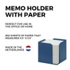 Djois Jalema Re-Solution Memo Holder with Paper - Blue -