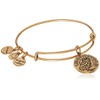 Alex and Ani Women's Teacher Bangle Bracelet, Rafaelian Gold Finish,