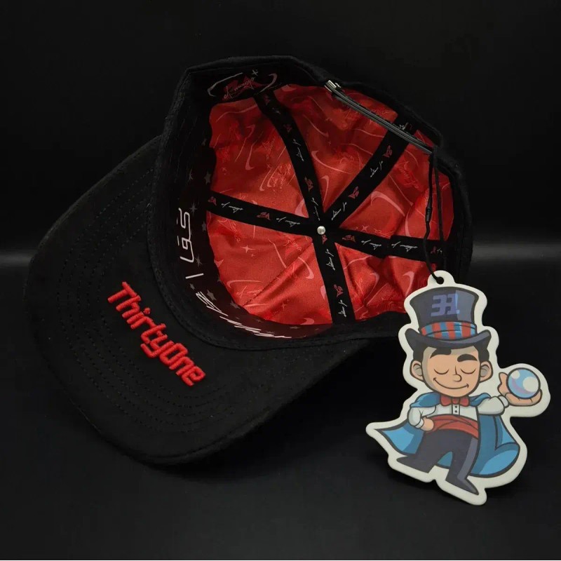 Sombrero Club Magia Chip Nfc Rojo Ajustable