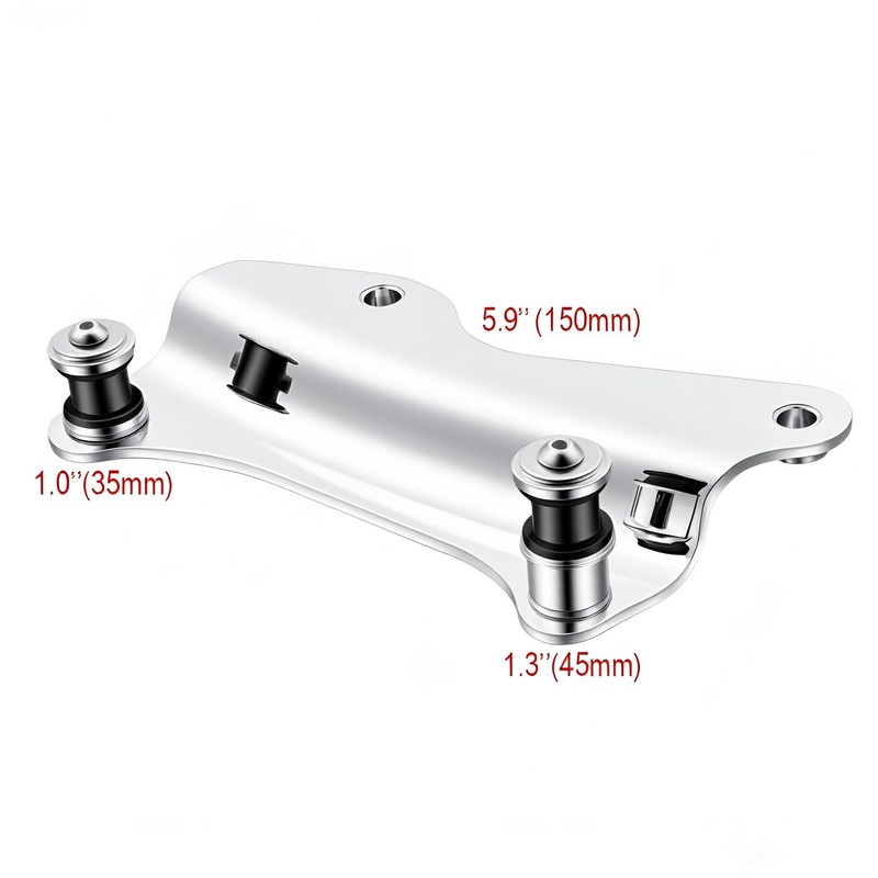Motorcycle 4-Point Docking Hardware Kit Fits for Harley Touring Models