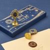 Wax Seal Stamp Kit with Gift Box, with Wax Seal