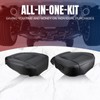 AUTOKAY Driver & Passenger Perforated Seat Cover Fits for Ford