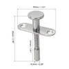 sourcing map Plunger Latches 2.36 x 1.77 Spring Loaded Latch