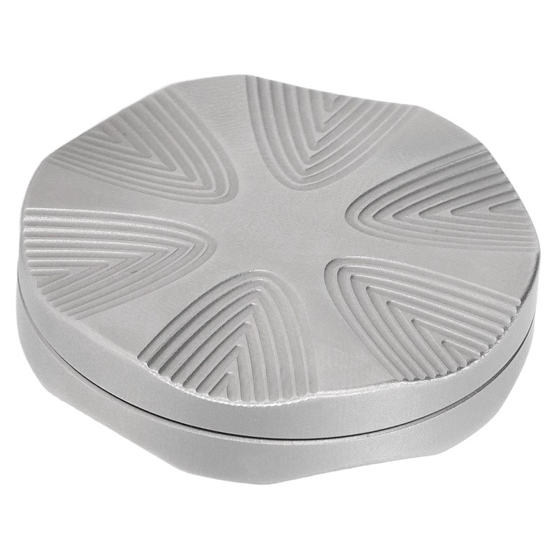 Magnetic Coin Slider Toy Decompression Round Shape Metal Fingertip Coin