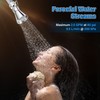 Enhon 2 Setting Pivoting Single Spray Shower Head with Shut
