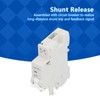 Circuit Breaker Alarm C65 MX+OF Accurate Waterproof Shunt Auxiliary Circuit