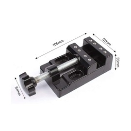 Sourcemall Small Tabletop Vise Mini Secure Vice for Detailed Tasks Easy Installation