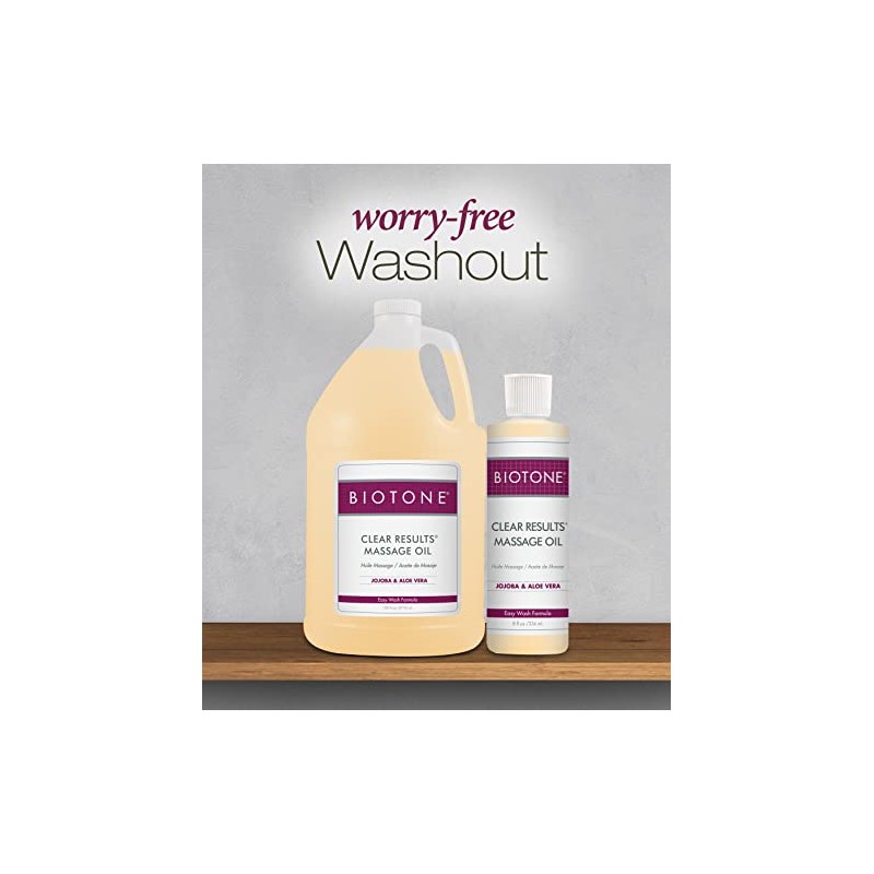 Biotone Clear Results Oil, 128 Ounce