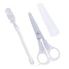 Debika 040875 Medical Scissors Mini with Strap Clear
