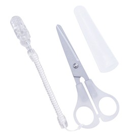 Debika 040875 Medical Scissors Mini with Strap Clear