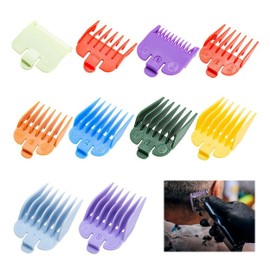 10 PCS Hair Clipper Guards, 10 Sizes Universal Replacement Spares Haircut Accesorries Set, Professional Clipper Comb for Most Clippers Trimmers