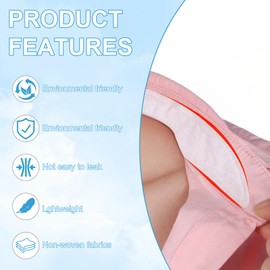 40 Pcs Armpit Sweat Pads,10 Pcs Hat Liners and 10 Pcs Shirts Sweat Protection,Disposable Collar Protectors for Men & Women, Large Invisible Liner Patches Against Sweat Stains