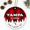 Tampa, FL Christmas Ornaments Tampa is Calling and I Must
