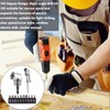 Total 3 Pcs Right Angle Drill Attachment，2 Pcs 105 Degree