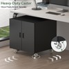 STEELIST Printer Stand with Storage, Metal Printer Table for Home