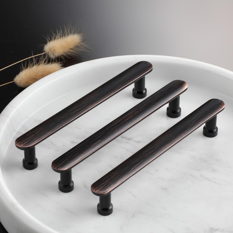 AITITAN 10 Pieces Kitchen Cupboard Handles - 128mm Hole Spacing