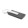 Au-TOMOTIVE GOLD Carbon Fiber Rectangular Leather Key Chain for Ford
