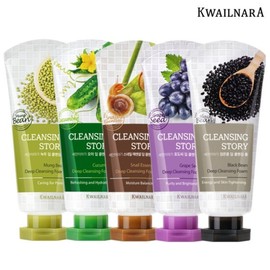Fruit Land 세안이야기 딥 클렌징폼 120ml 4개+1개더 선택 Seonani Deep Cleansing Foam 120ml 4 pcs + 1 more 선택