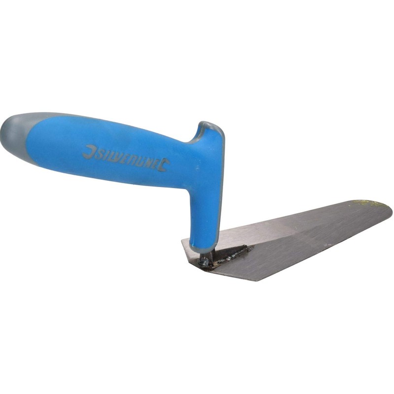 180 x 80mm Gauging Trowel Soft-Grip Handle Brick Laying Paving