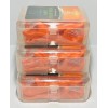 Plackers 🦷 Dentadvance Mint Floss Picks Orange – 3 Pack