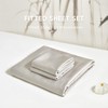 Wake In Cloud - 100% Bamboo Fitted Sheet Set, 3