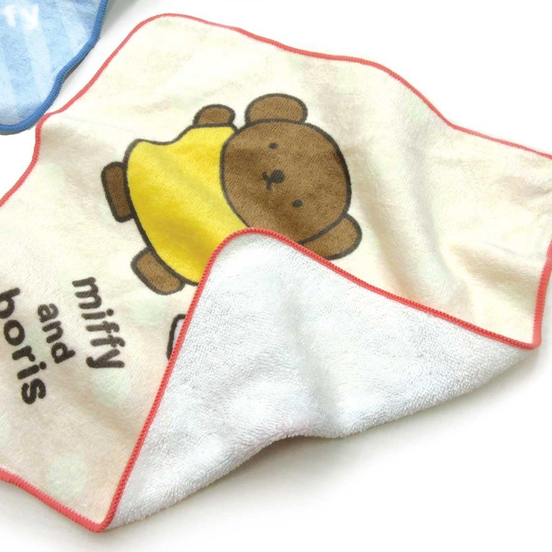 Marushin 5825006200 Loop Towel, Set of 3, Miffy, Play with