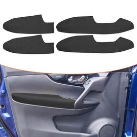 RUIANTE Door Panel Cover Trim Replacement for Nissan Rogue 2014-2020 Black