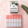 10 Cajas De Cigarrillos Neatlifa Con Lápiz Labial Mate Color