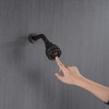 TECHZM High Pressure Shower Head 3 Settings Fixed Showerhead 2.5