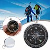 Portable Pocket Compass For Camping Hiking And Riding Flip open