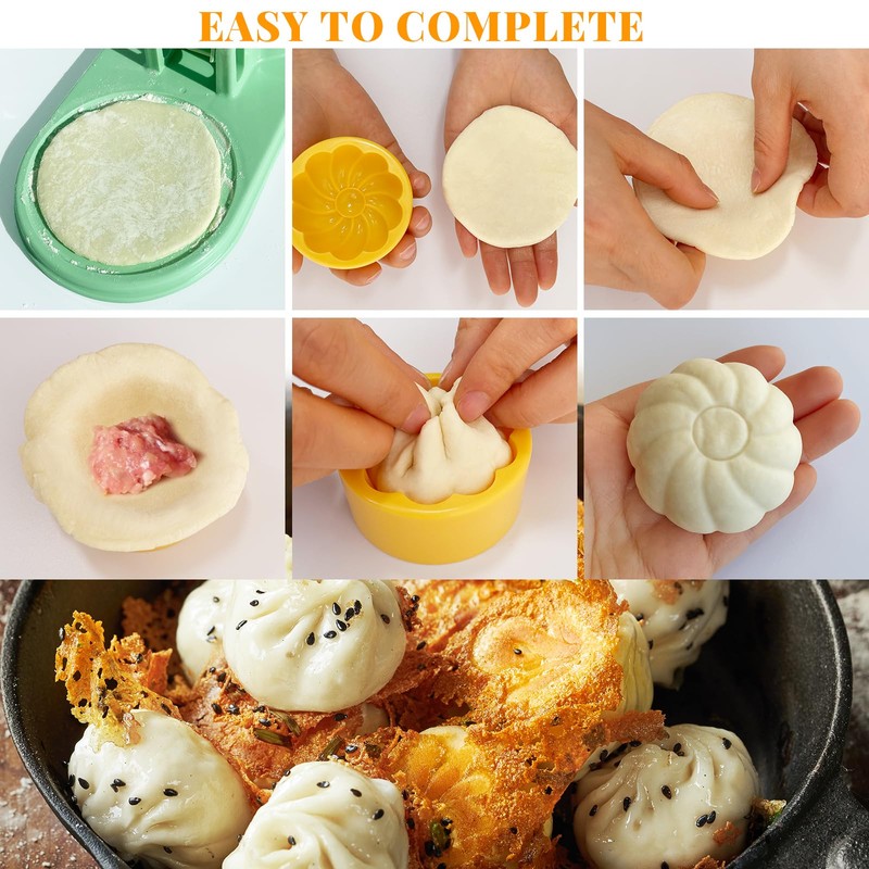 3 In 1 Dumpling Maker Press Kitchen Empanada Maker Press