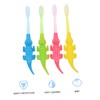 TOVINANNA 3sets Toothbrushes Cartoon Soft Bristles for Years Ergonomic Handle