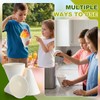 Roshtia 100% Biodegradable Ice Cream Cone Cups 6oz Compostable Sugarcane