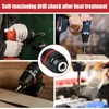 Keyless Drill Chuck, 1/2-20UNF Mount 2-13mm Hand Drill Chuck Keyless