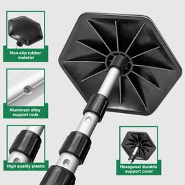 montela golf Travel Bag Support Pole, Golf Support System Adjustable Travel Golf Bag Support Rod Still Arm Golf Glub Protector for Travel Bag Golf Club Bag Accessories