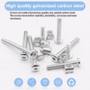 weideer 30sets Crib Screws Hardware Replacement Kit Baby Bed Frame