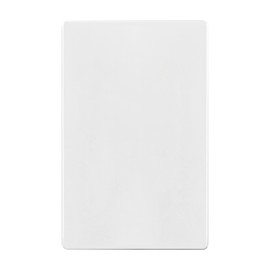 ENERLITES Screwless Blank Wall Plate, Child Safe Blank Device Outlet Cover, Standard Size, 1-Gang 4.68" x 2.93", Polycarbonate Thermoplastic, UL Listed, SI8801-W, Glossy, White